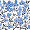 Blue Cherry Blossoms by Cat Coq AirPods Pro 2nd Gen Skin